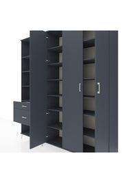 Hyperion Dolap 16 Raflı 2 Çekmeceli 3 Kapaklı 220x44x243 - S553M041V17B