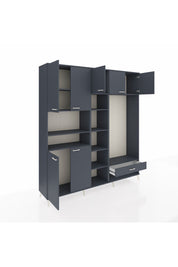 Hyperion Dolap 11 Raflı Tek Çekmeceli 7 Kapaklı 220x44x243 - S553M043V17B