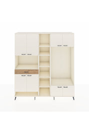 Hyperion Dolap 12 Raflı Tek Çekmeceli 8 Kapaklı 220x44x243 - S553M044V06B