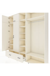 Hyperion Dolap 12 Raflı 2 Çekmeceli 2 Askılı 220x44x243 - S553M046V04B
