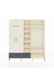 Hyperion Dolap 12 Raflı 2 Çekmeceli 2 Askılı 220x44x243 - S553M046V05B