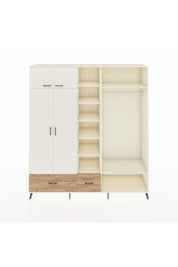 Hyperion Dolap 12 Raflı 2 Çekmeceli 2 Askılı 220x44x243 - S553M046V06B