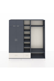 Hyperion Dolap 12 Raflı 2 Çekmeceli 2 Askılı 220x44x243 - S553M046V16B