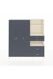 Hyperion Dolap 12 Raflı 4 Çekmeceli Tek Askılı 220x44x243 - S553M047V08B