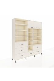 Hyperion Dolap 17 Raflı 6 Çekmeceli 3 Kapaklı 220x44x243 Aytaşı-Aytaşı/Aytaşı