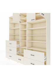 Hyperion Dolap 17 Raflı 6 Çekmeceli 3 Kapaklı 220x44x243 Aytaşı-Aytaşı/Aytaşı