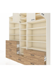 Hyperion Dolap 17 Raflı 6 Çekmeceli 3 Kapaklı 220x44x243 Aytaşı-Aytaşı/Çam