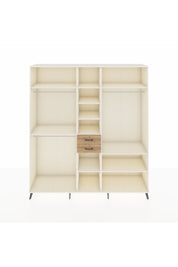 Hyperion Dolap 10 Raflı 2 Çekmeceli 3 Askılı 220x44x243 Aytaşı-Aytaşı/Çam