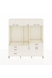 Hyperion Gardrop 8 Raflı 4 Çekmeceli 3 Askılı 220x44x243 Aytaşı-Aytaşı/Aytaşı