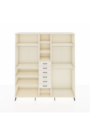 Hyperion Dolap 10 Raflı 6 Çekmeceli 3 Askılı 220x44x243 - S553M060V04B