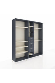 Hyperion Dolap 10 Raflı 6 Çekmeceli 3 Askılı 220x44x243 - S553M060V14B