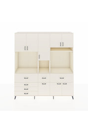 Hyperion Dolap 10 Raflı 6 Çekmeceli 8 Kapaklı 220x44x243 - S553M061V04B