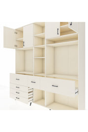 Hyperion Dolap 11 Raflı 6 Çekmeceli 4 Kapaklı 220x44x243 Aytaşı-Aytaşı/Aytaşı