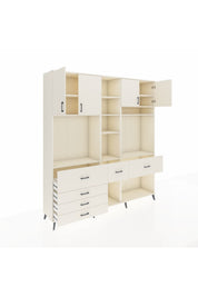 Hyperion Dolap 11 Raflı 6 Çekmeceli 4 Kapaklı 220x44x243 Aytaşı-Aytaşı/Aytaşı