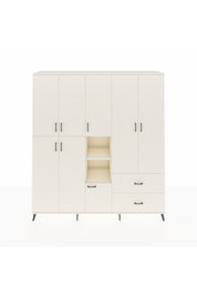 Hyperion Dolap 12 Raflı 2 Çekmeceli Tek Askılı 220x44x243 - S553M063V04B