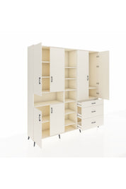 Hyperion Dolap 13 Raflı 3 Çekmeceli 6 Kapaklı 220x44x243 Aytaşı-Aytaşı/Aytaşı