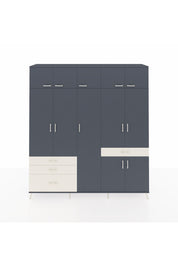 Hyperion Dolap 11 Raflı 4 Çekmeceli 2 Askılı 220x44x243 - S553M055V16B