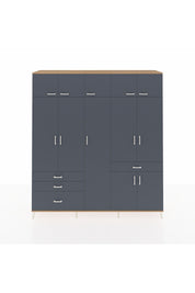 Hyperion Dolap 11 Raflı 4 Çekmeceli 2 Askılı 220x44x243 - S553M055V26B