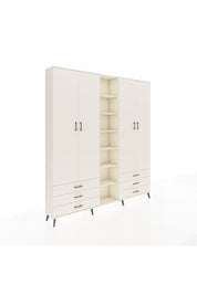 Arges Gardrop 13 Raflı 6 Çekmeceli 2 Askılı 220x30x243 Aytaşı-Aytaşı