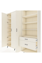 Hyperion Dolap 16 Raflı 2 Çekmeceli 3 Kapaklı 220x44x243 Aytaşı-Aytaşı/Aytaşı