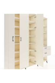 Hyperion Dolap 16 Raflı 2 Çekmeceli 3 Kapaklı 220x44x243 Aytaşı-Aytaşı/Aytaşı