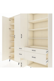 Hyperion Dolap 14 Raflı 4 Çekmeceli 4 Kapaklı 220x44x243 Aytaşı-Aytaşı/Aytaşı