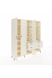 Hyperion Dolap 14 Raflı 4 Çekmeceli 4 Kapaklı 220x44x243 Aytaşı-Aytaşı/Aytaşı