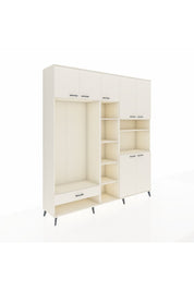 Hyperion Dolap 11 Raflı Tek Çekmeceli 7 Kapaklı 220x44x243 - S553M069V04B