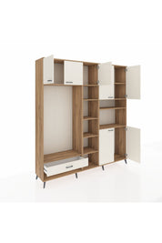 Hyperion Dolap 11 Raflı Tek Çekmeceli 7 Kapaklı 220x44x243 - S553M069V22B