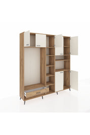 Hyperion Dolap 11 Raflı Tek Çekmeceli 7 Kapaklı 220x44x243 - S553M069V24B