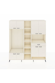 Hyperion Dolap 12 Raflı Tek Çekmeceli 8 Kapaklı 220x44x243 Aytaşı-Aytaşı/Aytaşı