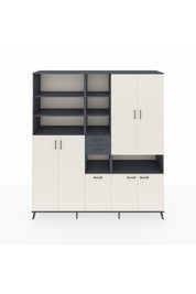 Hyperion Dolap 17 Raflı 2 Çekmeceli 7 Kapaklı 220x44x243 - S553M071V14B