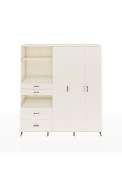 Hyperion Gardrop 12 Raflı 4 Çekmeceli Tek Askılı 220x44x243 Aytaşı-Aytaşı/Aytaşı