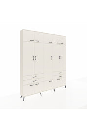 Arges Gardrop 11 Raflı 4 Çekmeceli 2 Askılı 220x30x243 Aytaşı-Aytaşı