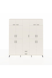 Arges Gardrop 10 Raflı 2 Çekmeceli 4 Askılı 220x30x243 Aytaşı-Aytaşı