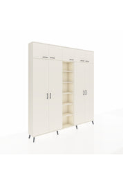 Arges Gardrop 18 Raflı 9 Kapaklı 220x30x243 Aytaşı-Aytaşı