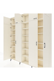 Arges Gardrop 18 Raflı 9 Kapaklı 220x30x243 Aytaşı-Aytaşı