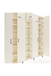 Arges Gardrop 18 Raflı 9 Kapaklı 220x30x243 Aytaşı-Aytaşı