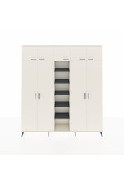 Arges Dolap 18 Raflı 9 Kapaklı 220x30x243 Aytaşı-Aytaşı/Antrasit