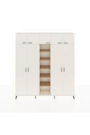 Arges Dolap 18 Raflı 9 Kapaklı 220x30x243 Aytaşı-Aytaşı/Çam