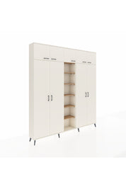 Arges Dolap 18 Raflı 9 Kapaklı 220x30x243 Aytaşı-Aytaşı/Çam