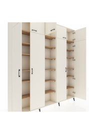 Arges Dolap 18 Raflı 9 Kapaklı 220x30x243 Aytaşı-Aytaşı/Çam