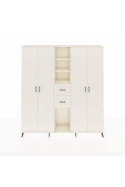 Arges Gardrop 15 Raflı 2 Çekmeceli 4 Kapaklı 220x30x243 Aytaşı-Aytaşı