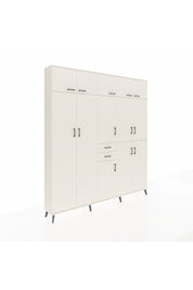 Arges Gardrop 10 Raflı 2 Çekmeceli 3 Askılı 220x30x243 Aytaşı-Aytaşı