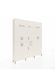 Arges Gardrop 10 Raflı 2 Çekmeceli 3 Askılı 220x30x243 Aytaşı-Aytaşı