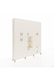 Arges Gardrop 12 Raflı 2 Çekmeceli Tek Askılı 220x30x243 Aytaşı-Aytaşı