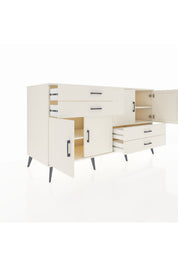 Kronos Konsol 3 Raflı 4 Çekmeceli 4 Kapaklı 176x59x99 Aytaşı-Aytaşı