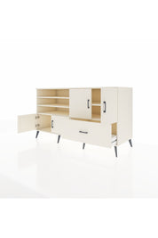 Kronos Konsol 5 Raflı Tek Çekmeceli 4 Kapaklı 176x59x99 Aytaşı-Aytaşı