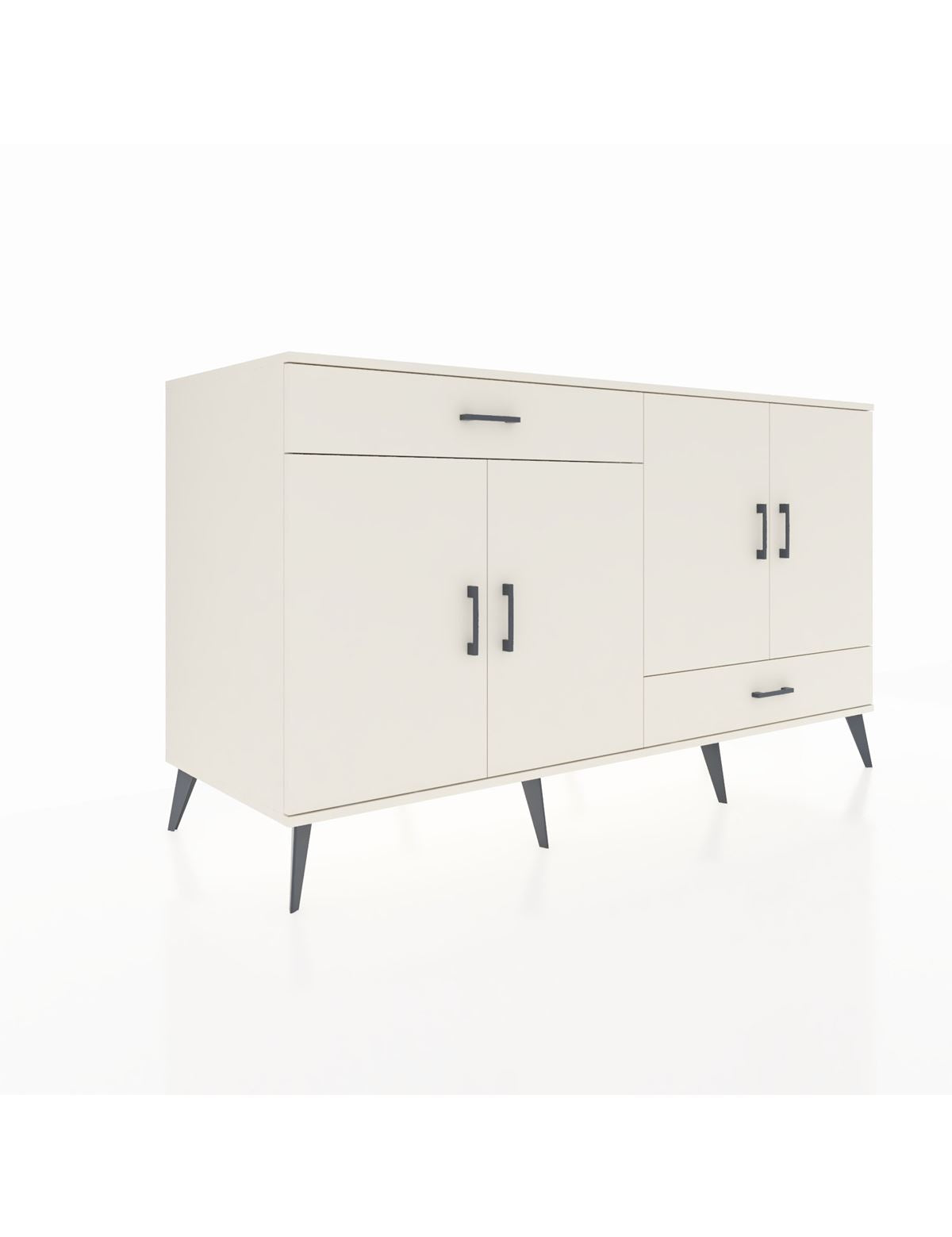 Kronos Konsol 5 Raflı 2 Çekmeceli 4 Kapaklı 176x59x99 Aytaşı-Aytaşı