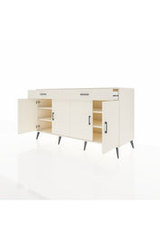 Kronos Konsol 4 Raflı 2 Çekmeceli 4 Kapaklı 176x59x99 Aytaşı-Aytaşı